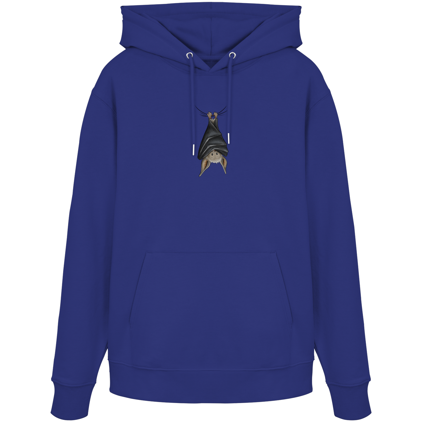 Lustig chillende Fledermaus - Organic Hoodie