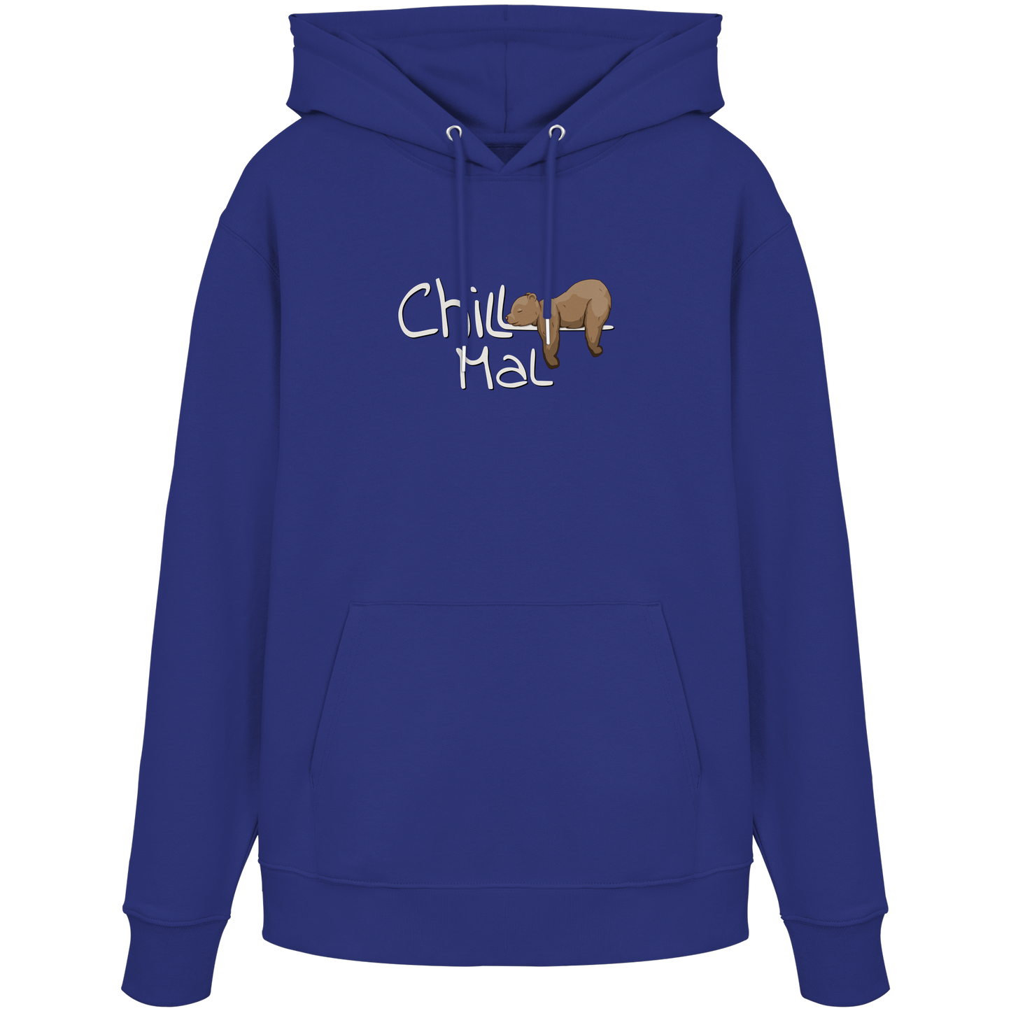Chill Mal schläfriger Braunbär - Organic Hoodie