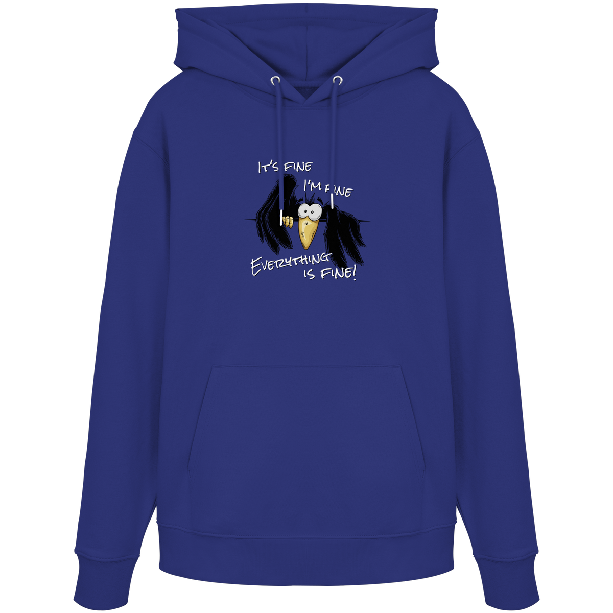 I’m Fine Rabe | Alles Gut Krähe - Organic Hoodie