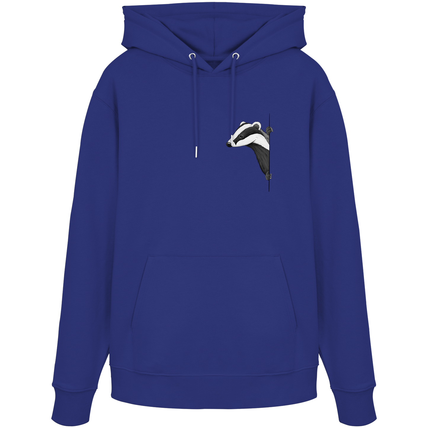Lässiger Dachs Meister Grimbart - Organic Hoodie