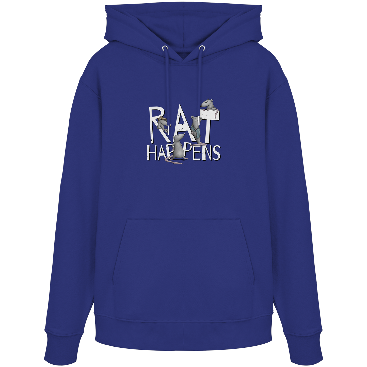 Rat Happens Ratten - Organic Hoodie