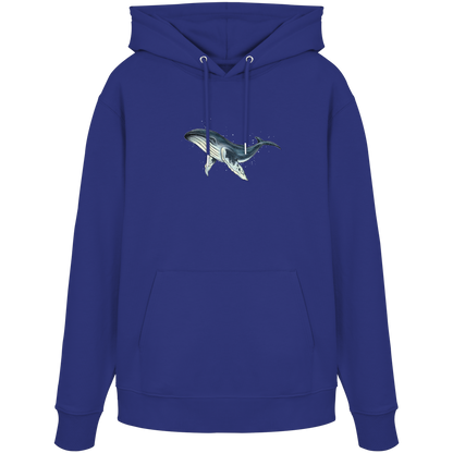 Tiefsee Ozean-Riese Buckelwal - Organic Hoodie