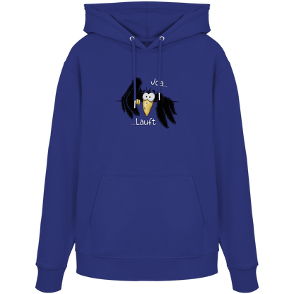 Joa Läuft Krähe gechillter Rabe - Organic Hoodie