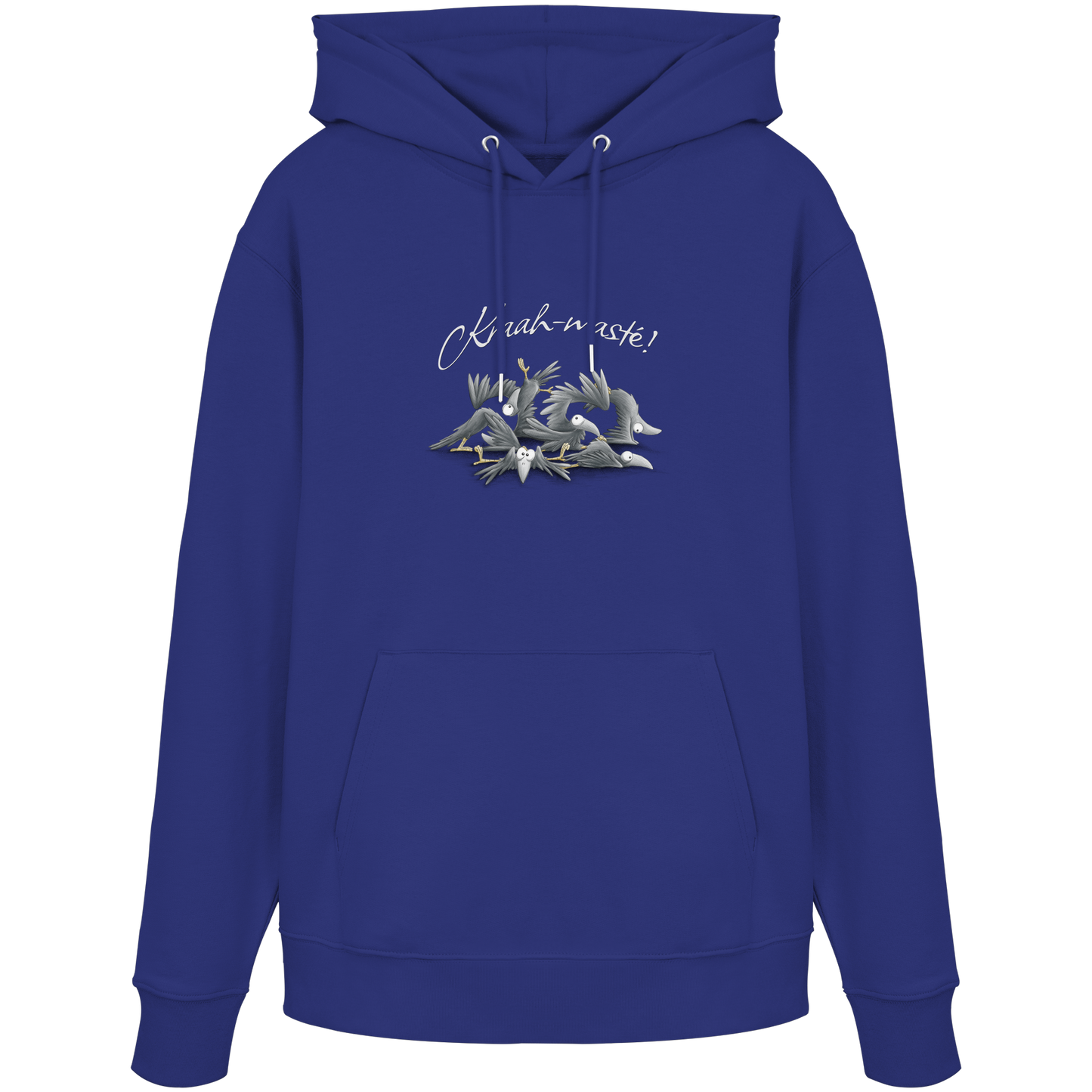 Kraah-masté! Yoga Raben Krähen - Organic Hoodie