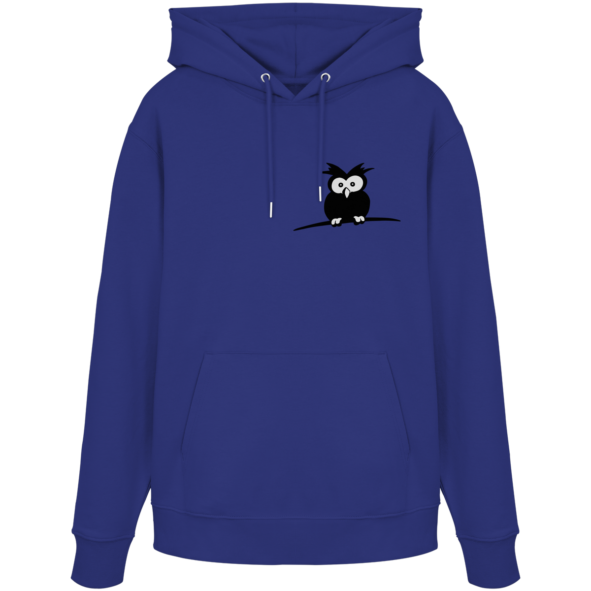Kleine struppige Eule - Organic Hoodie