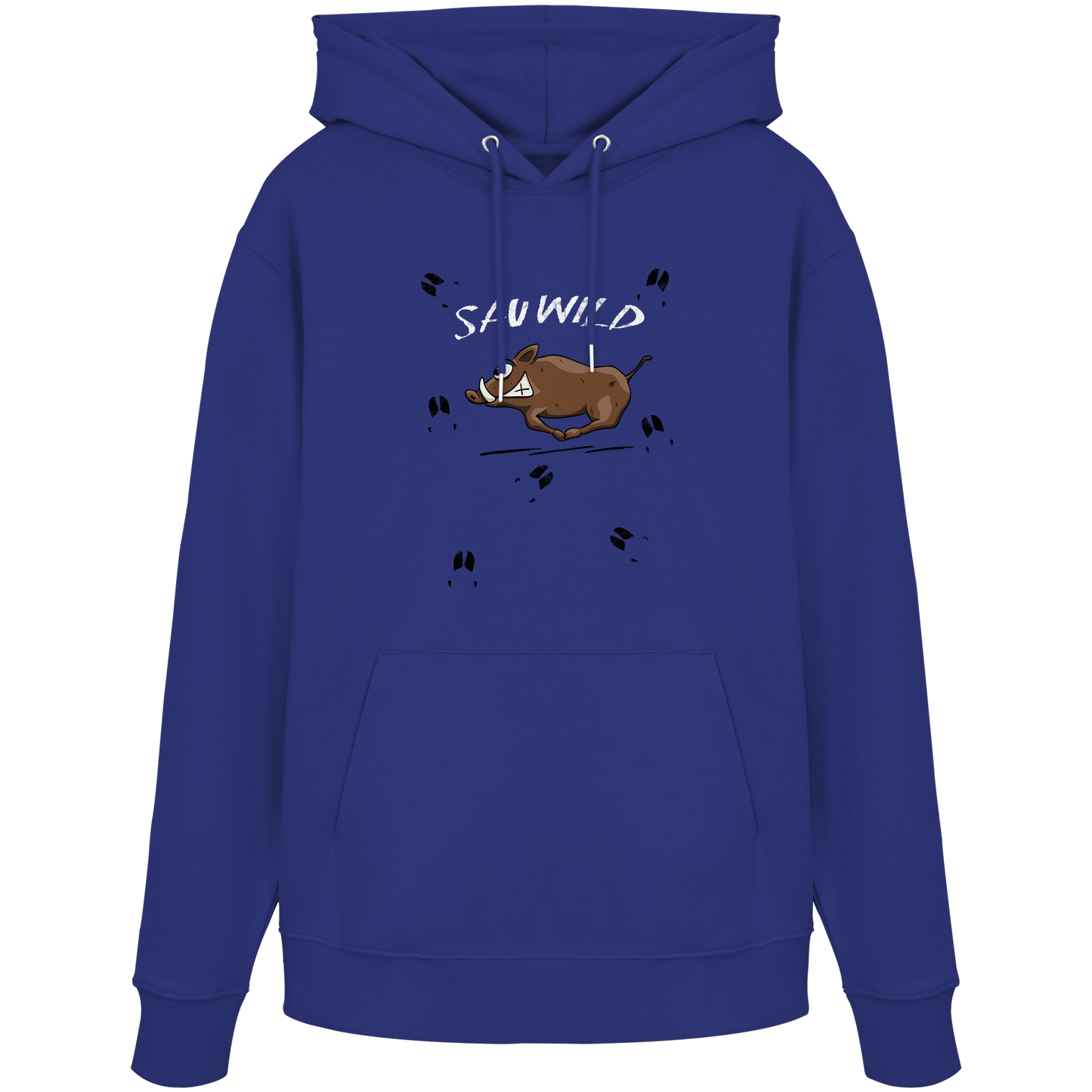 Sauwild wilde Sau | Wildschwein Keiler - Organic Hoodie