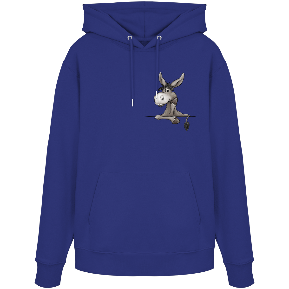 Lustiger lässiger Esel - Organic Hoodie