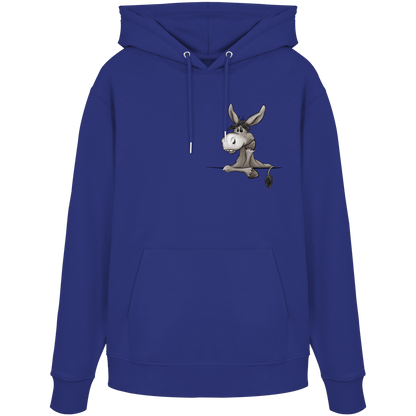 Lustiger lässiger Esel - Organic Hoodie