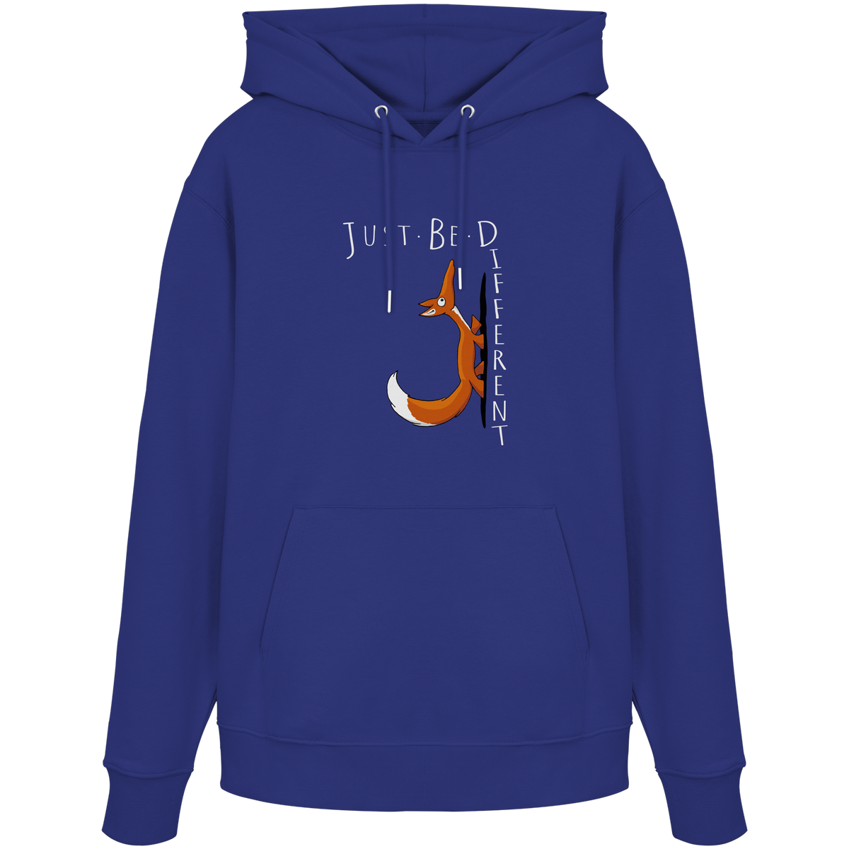 Just Be Different | Sei Anders, kleiner Fuchs - Organic Hoodie