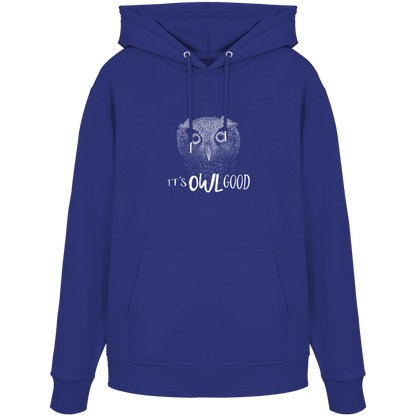 OWL Good | Kritzel-Kunst-Eule - Organic Hoodie