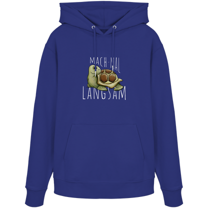 Mach mal langsam Schildkröte - Organic Hoodie
