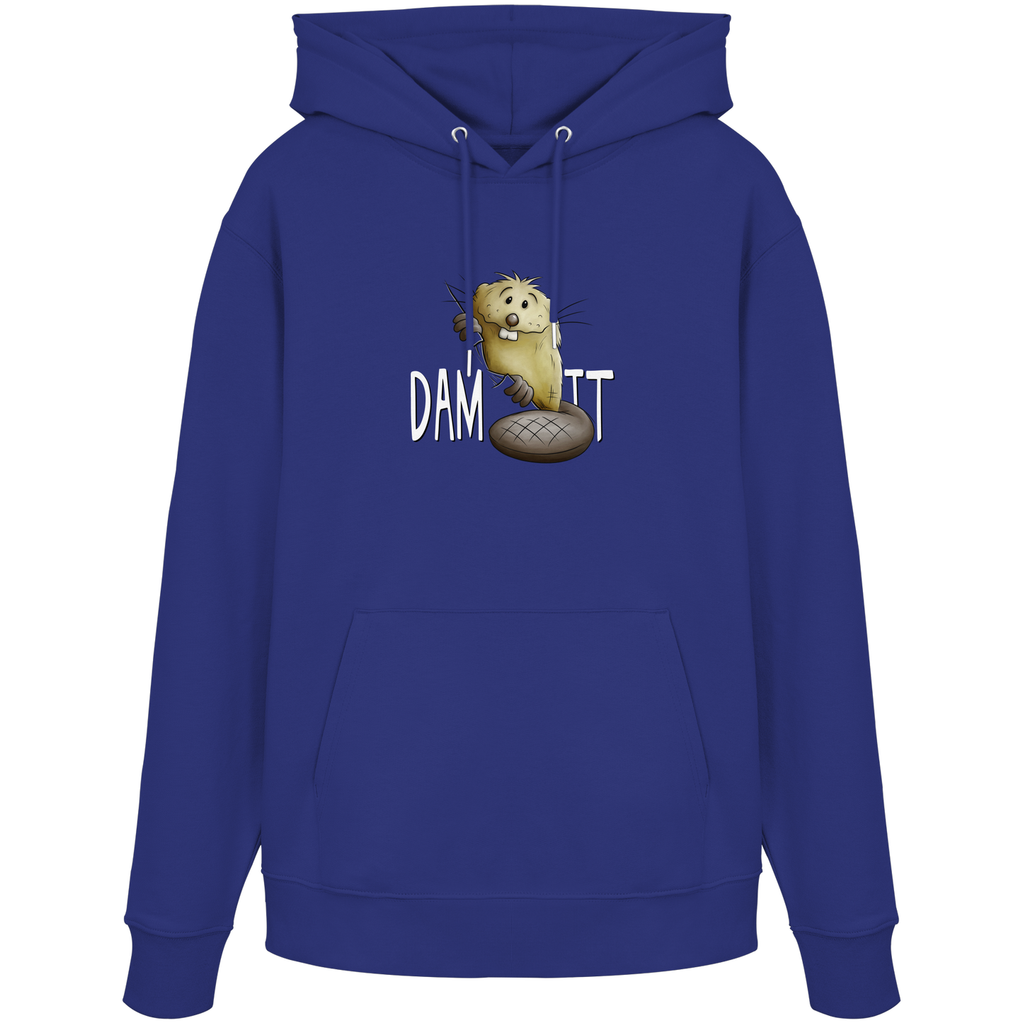 Dam It Verdammt Lustiger Biber - Organic Hoodie