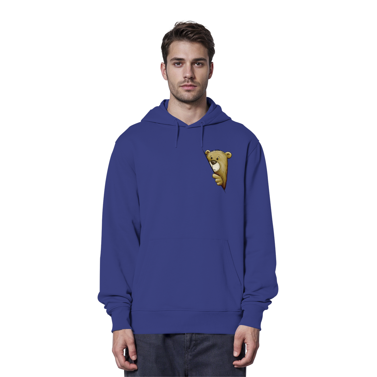 Funky Bär Illustration - Organic Hoodie