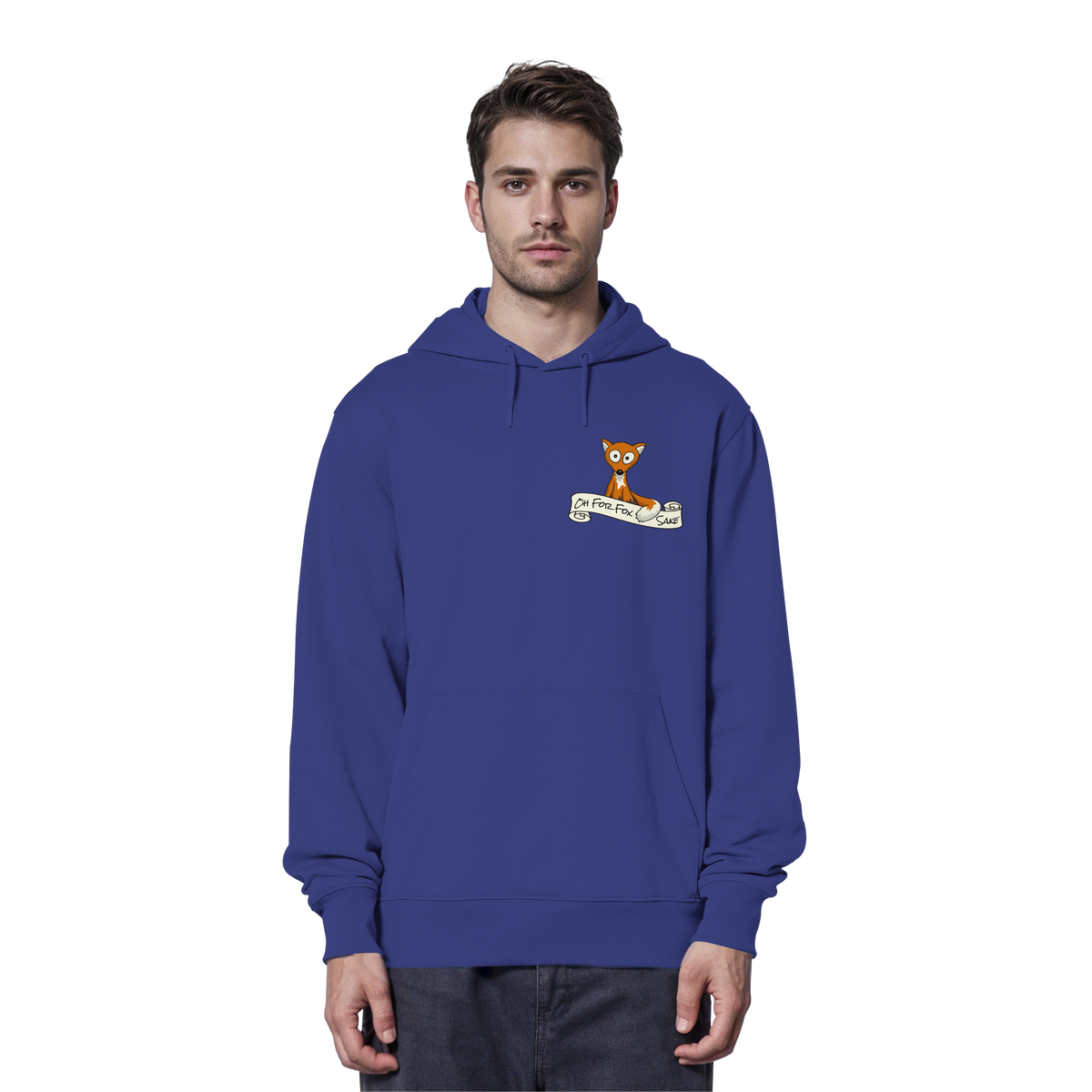 Oh For Fox Sake – Um Fuchses Willen - Organic Hoodie
