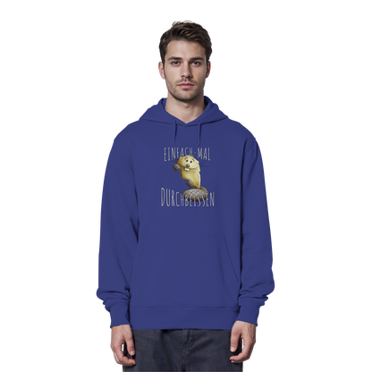 Einfach mal Durchbeissen Biber - Organic Hoodie