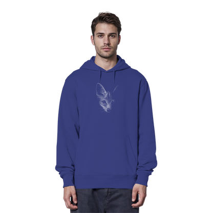 Fuchs Kritzelkunst Illustration - Organic Hoodie