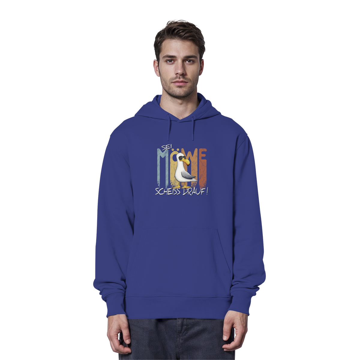 Sei Möwe Scheiß Drauf  - Organic Hoodie