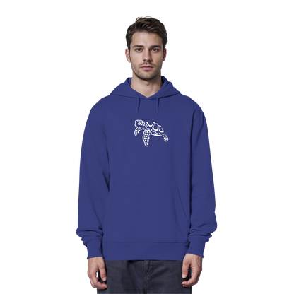 schwimmende Meeres-Schildkröte - Organic Hoodie