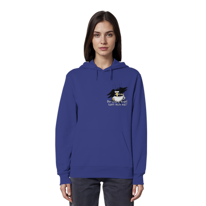 Der frühe Vogel kann mich mal | Kaffee Rabe - Organic Hoodie