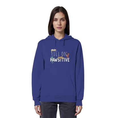 Full On Pawsitive! Gechillte Katzen - Organic Hoodie