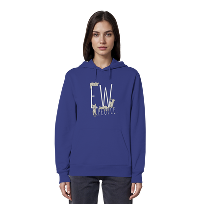 Ew, People. Sarkastische Katzen - Organic Hoodie