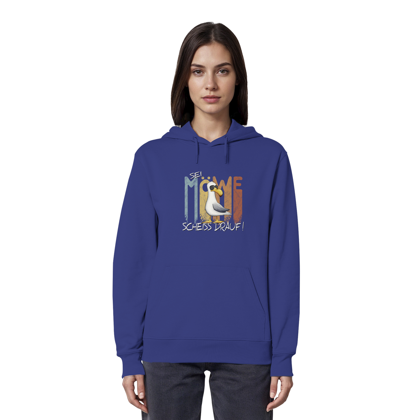 Sei Möwe Scheiß Drauf  - Organic Hoodie