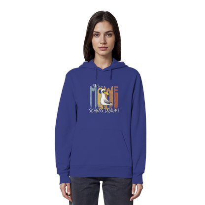 Sei Möwe Scheiß Drauf  - Organic Hoodie