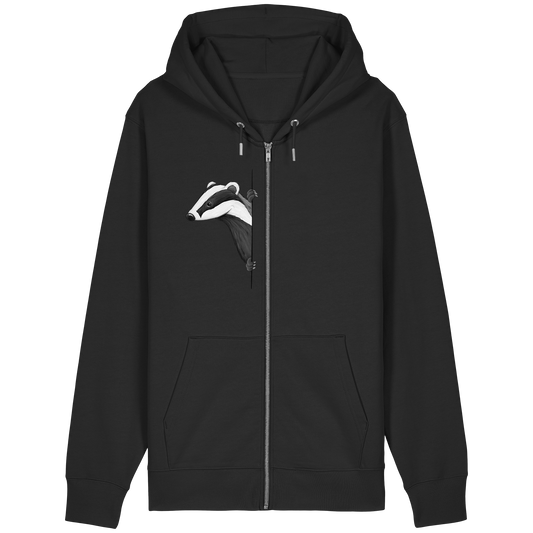 Lässiger Dachs Meister Grimbart - Organic Relaxed Zipper