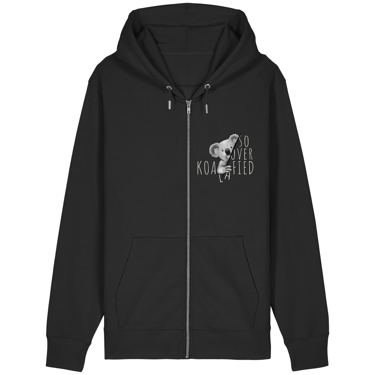 So Over-Koalafied Koala - Organic Relaxed Zipper