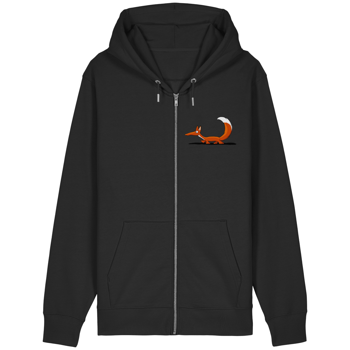 Lässiger cooler Fuchs | Mr. Fox, der Schleicher - Organic Relaxed Zipper