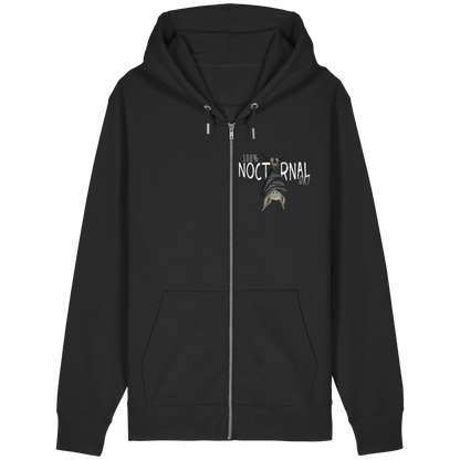 100% nachtaktive Fledermaus - Organic Relaxed Zipper