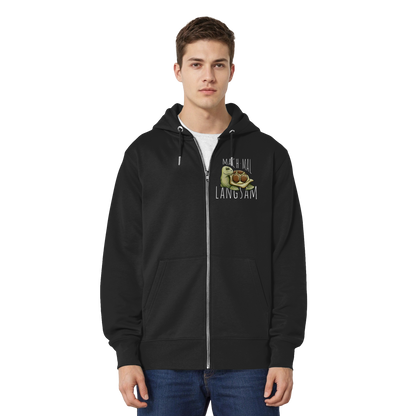 Mach mal langsam Schildkröte - Organic Relaxed Zipper