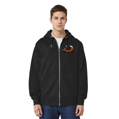 Lässiger cooler Fuchs | Mr. Fox, der Schleicher - Organic Relaxed Zipper
