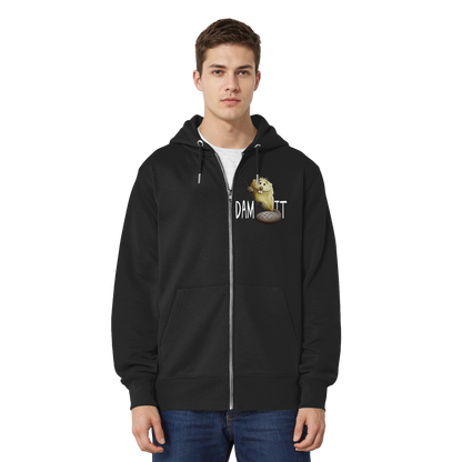 Dam It Verdammt Lustiger Biber - Organic Relaxed Zipper