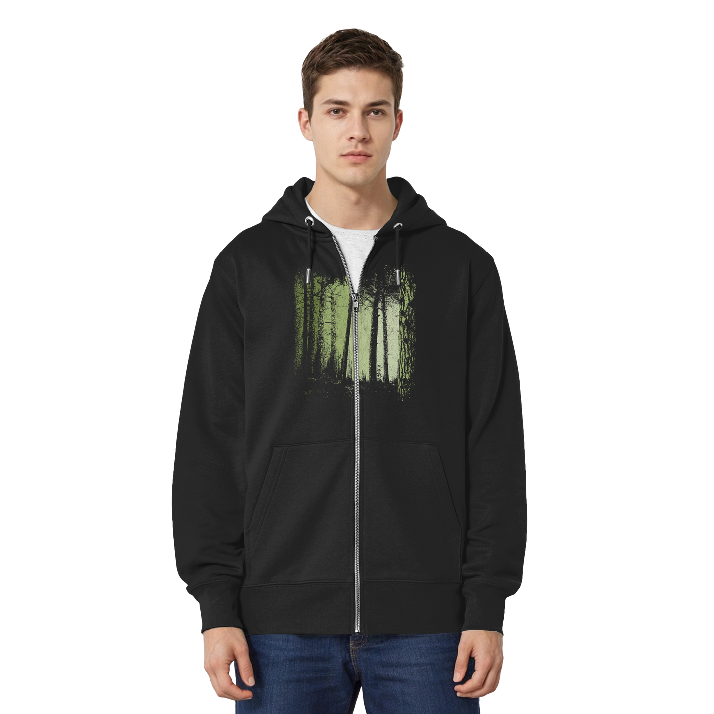 Zwielicht Wald - Organic Relaxed Zipper