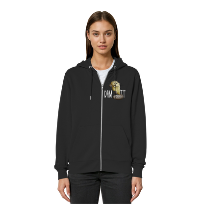 Dam It Verdammt Lustiger Biber - Organic Relaxed Zipper