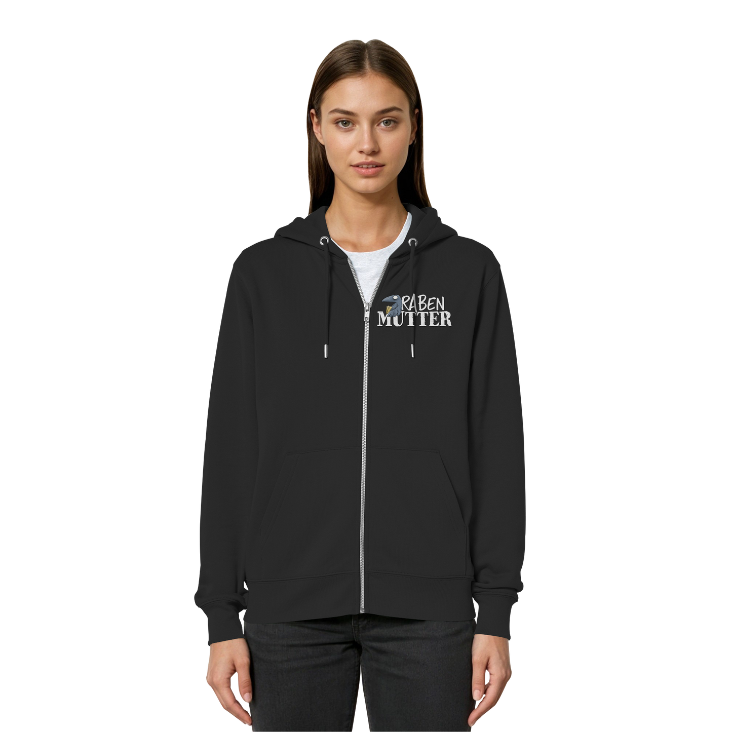 Rabenmutter Krähenmama - Organic Relaxed Zipper
