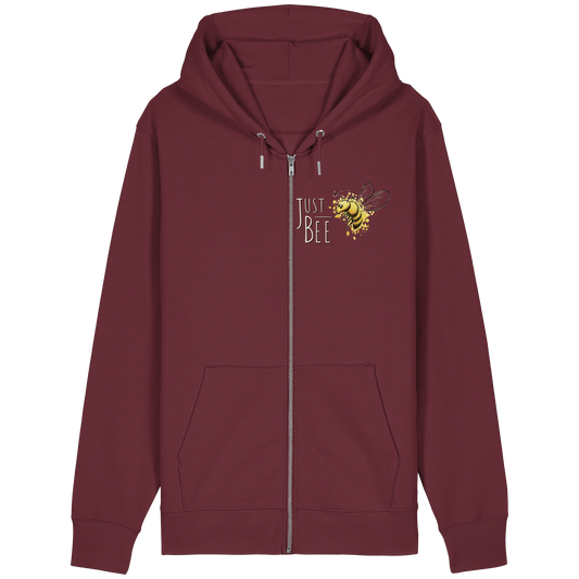 Just Bee, kleine Honig-Biene - Organic Relaxed Zipper