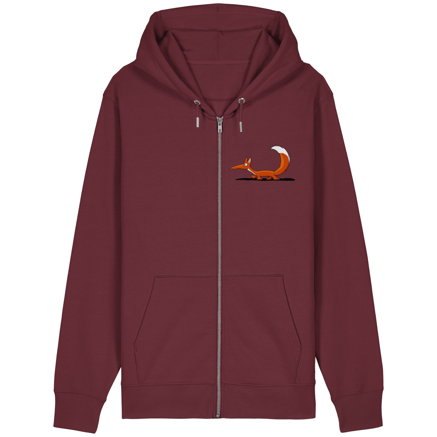 Lässiger cooler Fuchs | Mr. Fox, der Schleicher - Organic Relaxed Zipper
