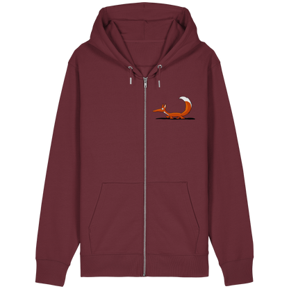 Lässiger cooler Fuchs | Mr. Fox, der Schleicher - Organic Relaxed Zipper