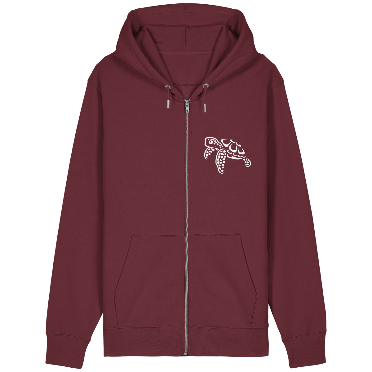 schwimmende Meeres-Schildkröte - Organic Relaxed Zipper