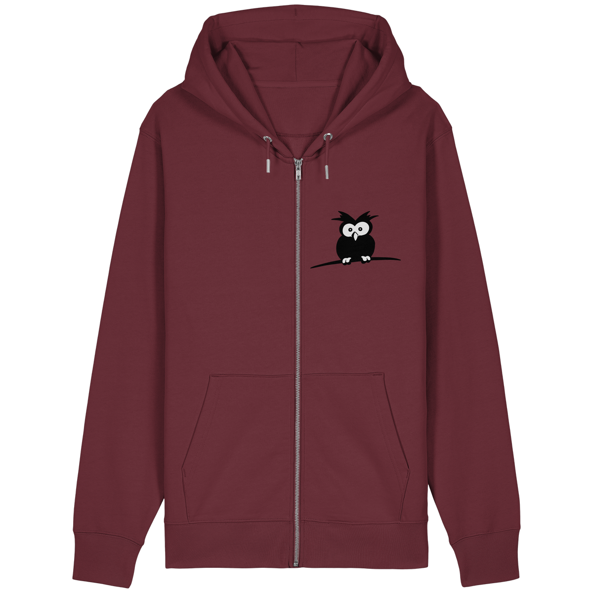 Kleine struppige Eule - Organic Relaxed Zipper