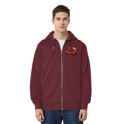 Lässiger cooler Fuchs | Mr. Fox, der Schleicher - Organic Relaxed Zipper