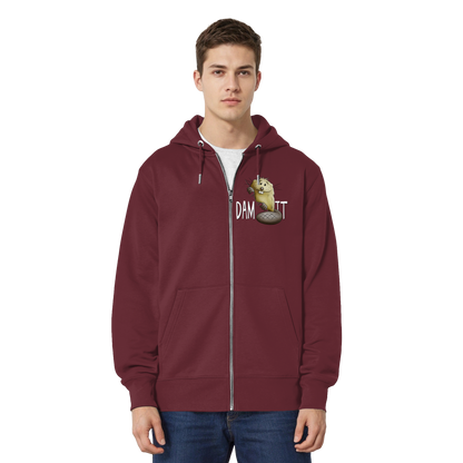 Dam It Verdammt Lustiger Biber - Organic Relaxed Zipper
