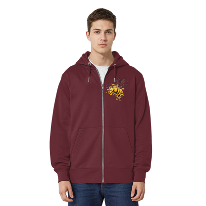 Lässige kleine Honig-Biene - Organic Relaxed Zipper