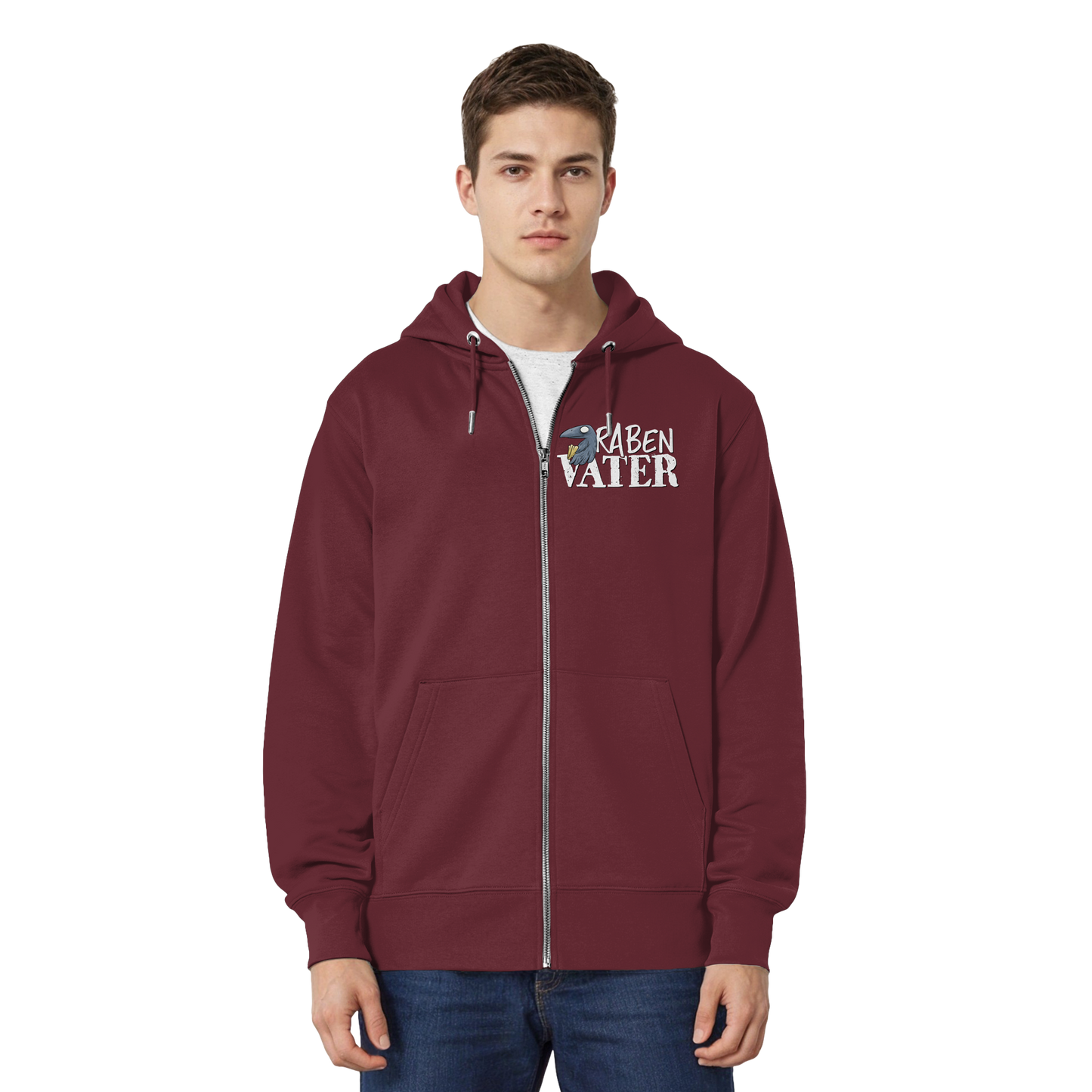 Rabenvater Krähenpapa - Organic Relaxed Zipper