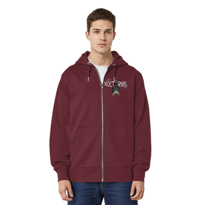 100% nachtaktive Fledermaus - Organic Relaxed Zipper