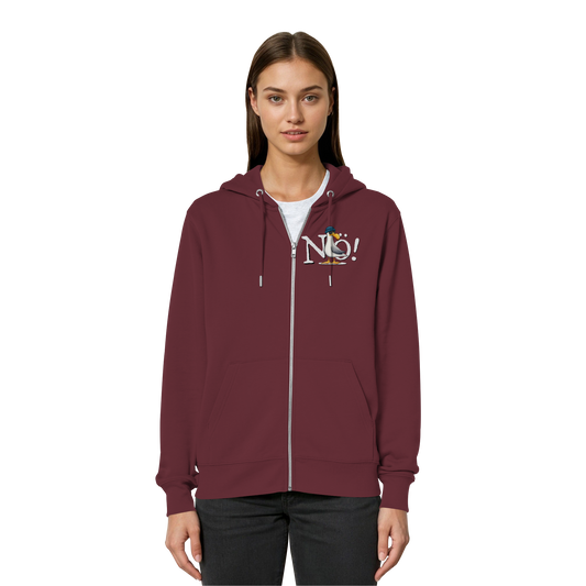 Nö Kein Bock Möwe - Organic Relaxed Zipper