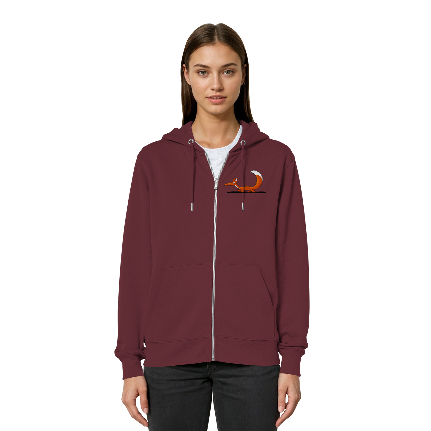 Lässiger cooler Fuchs | Mr. Fox, der Schleicher - Organic Relaxed Zipper