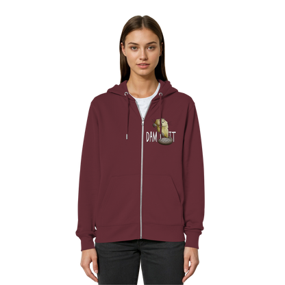 Dam It Verdammt Lustiger Biber - Organic Relaxed Zipper